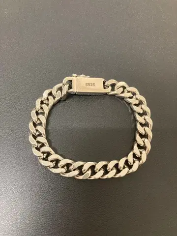 새상품 S925 키헤이 체인 팔찌 빈티지 실버925