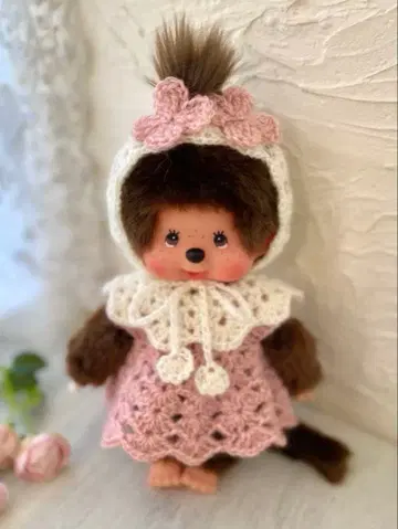 b 몽치치 S 사이즈 의류 세트 핑크