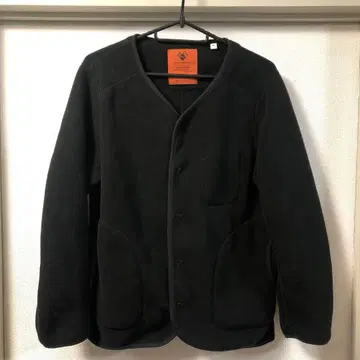 URCH RNA 블랙 플리스 가디건 아우터