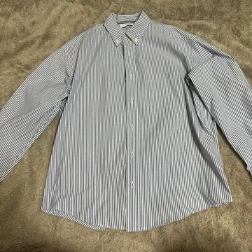 [ 새상품급 ] 보더 셔츠 INHERIT M 사이즈