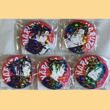 NARUTO 나루토 원작 올스타 캔뱃지 우치하 사스케 5개 세트