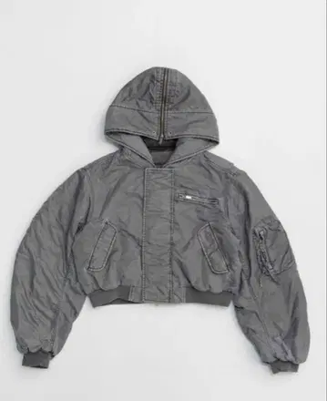 PRANK PROJECT Hooded Short Bomber Jacket