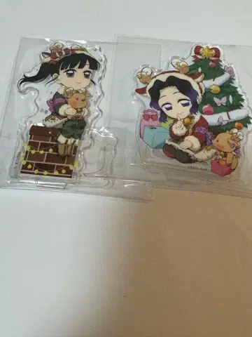 귀멸의 칼날 코쵸우 시노부 츠유리 카나오 크리스마스 아크릴 스탠드