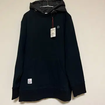 미사용 새상품 DRESSTERIOR 하이브리드 후드티 블랙 S