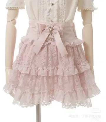 LIZ LISA 리본 벨트 샤샤 스커트