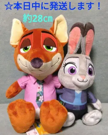 [ 주토피아 2 페어 봉제 인형 [ 닉 주디 ] ]