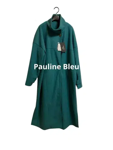 새상품 [ Pauline Bleu ] 롱 코트 그린
