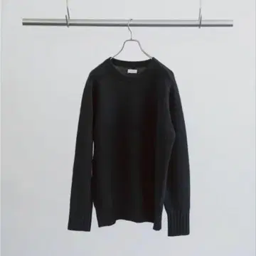 WALENODE 야크 셰틀랜드 니트 블랙 새상품 2