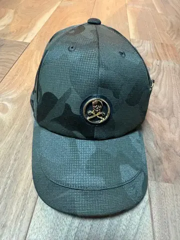 MARK&LONA 카모플라쥬 스컬 로고 캡