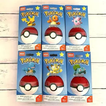 포켓몬 메가콘스트럭스 몬스터볼 6개 묶음 판매