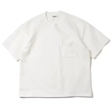 AURALEE HEAVY WEIGHT POCKET TEE