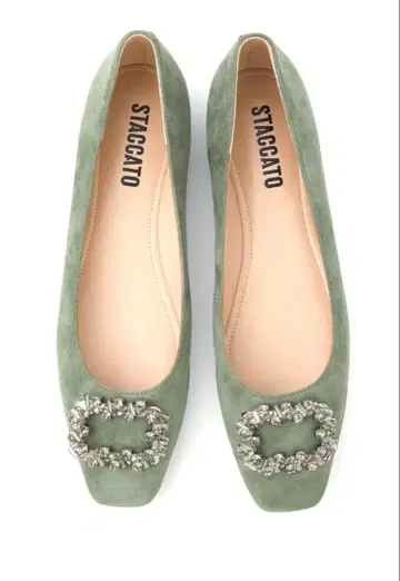 STACCATO 쥬얼 버클 플랫