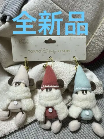 릴린린 봉제 인형 참 3개 디즈니 크리스마스