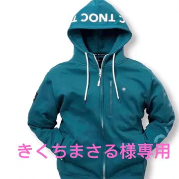 TNOC 후드 부착 후드티 XL 파랑 ZIPUP YT-3