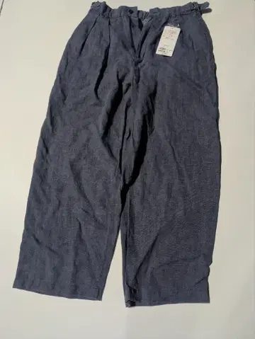 cpcm 피그먼트 린넨 혼방 트라우저 팬츠 2개 세트