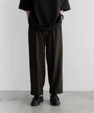 remer 루즈 베이직 와이드 팬츠