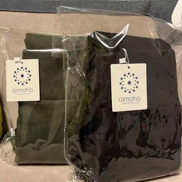 aimoha 속기모 스키니 팬츠 블랙 카키 2개 세트 S 사이즈