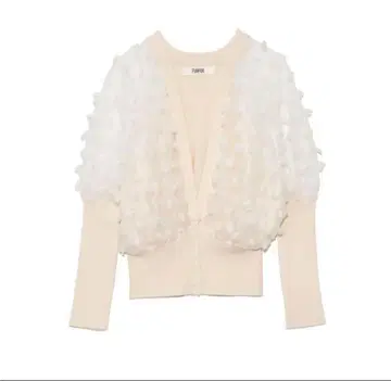 [ FURFUR ] 도트 시어 가디건