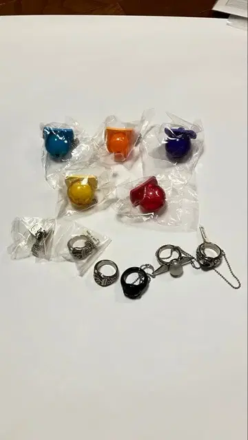 가정교사 히트맨 REBORN! 리본 피규어 키링 세트