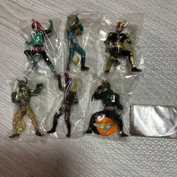 반다이 가면라이더 피규어 6체 세트