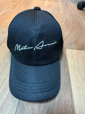 메쉬 소재 블랙 캡