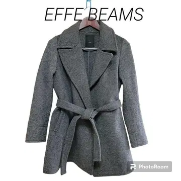 클리닝 완료 새상품급 [ EFFE BEAMS ] M 그레이 미들 기장