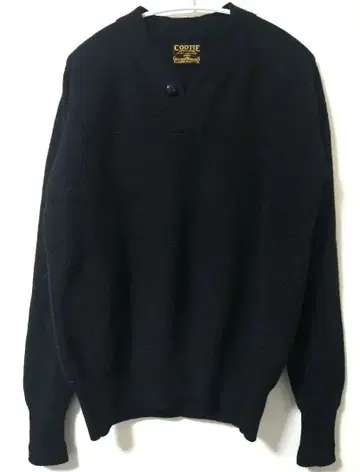 COOTIE 블랙 니트 스웨터 V넥 COOTIE 니트 쿠티 M