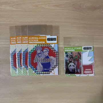 극락가 아크릴 스탠드 스티커