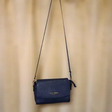 네이비 숄더백