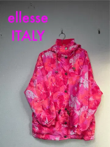 ellesse 핑크 꽃무늬 자켓 160