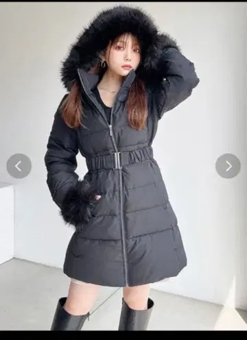 RESEXXY 리젝시 다운 S 벨트 없음