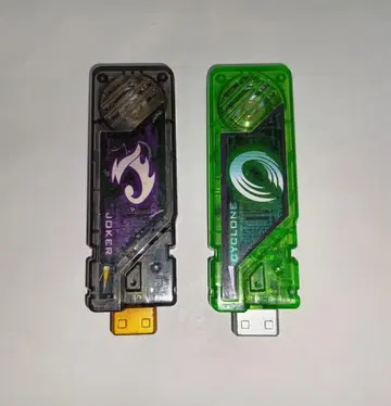 발광 가면라이더 W DX 사이클론 & 조커 가이아 메모리