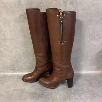 다이애나 천연 가죽 롱 부츠 23.5