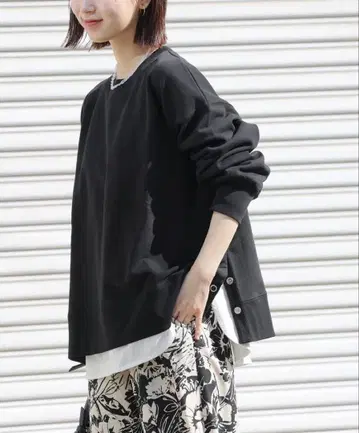 코튼 반지 도트 맨투맨 JOURNAL STANDARD relume