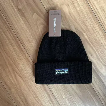 patagonia 니트 모자 블랙 새상품