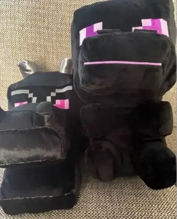 마인크래프트 봉제 인형 2개 세트 엔더 드래곤