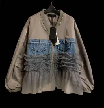 [ MICALLE MICALLE/미카레미카레 ] 이소재 도킹 자켓