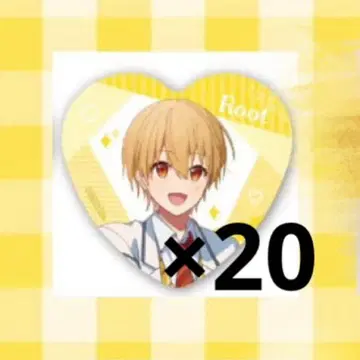 루토군 캔뱃지 하나미라이 20개