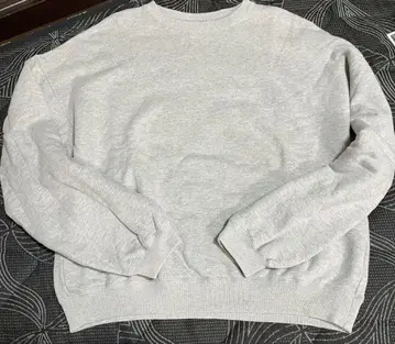 ENCIRCLE 그레이 크루넥 트레이닝복