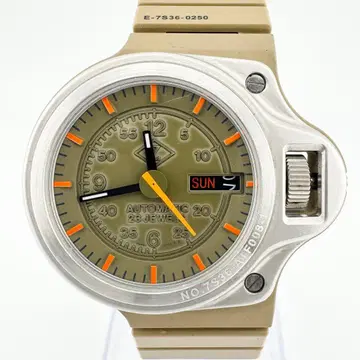 레어 카반드 주카 돌진 보드 7S36-0250 남성용 자동 태엽 손목시계