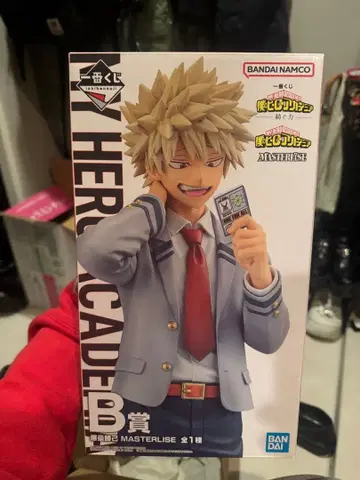제일복권 나의 히어로 아카데미아 엮는 힘 B상 바쿠고 카츠키 피규어