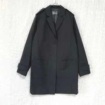 3385 유니클로 G.V.G.V. 스텐카라 코트 롱 블랙 오피스 L