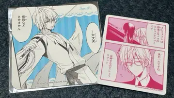 요호 x 복SS 이누보쿠 15주년 후지와라 코코아 카페 혜택 코스터 쌍기