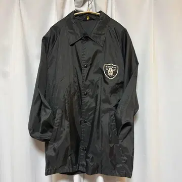 80년대 sir jac RAIDERS 블랙 나일론 자켓