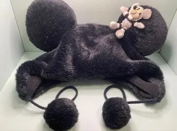 디즈니 공식 팬캡 미키 마스코트 부착