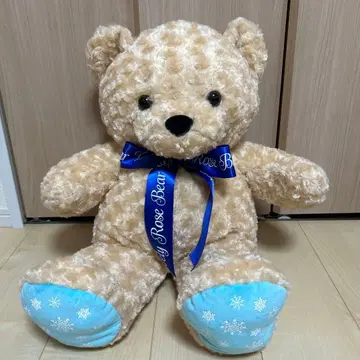 러블리 로즈 베어 윈터 기프트 울트라 BIG 봉제 인형 베이지