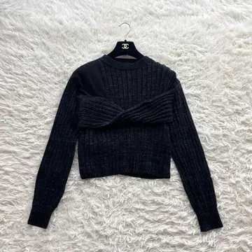 새상품급 UNITED TOKYO 모빌 믹스 니트 드라마 착용 일본제