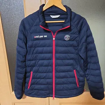 and per se 네이비 여성용 자켓