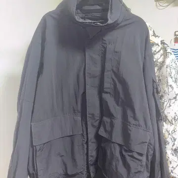 GU 오버 사이즈 스탠드 카라 블루종