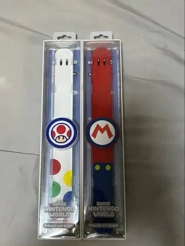 USJ 파워업 밴드 2개 세트 마리오 & 키노피오